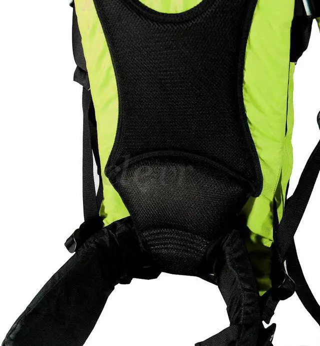 Alt view image 4 of 7 - ClevrPlus Deluxe Outdoor Child Backpack Baby Carrier Light Outdoor Hiking, Green