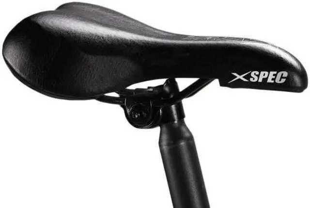 Alt view image 8 of 11 - Xspec 20" 7 Speed Folding Compact City Commuter Bike, Black