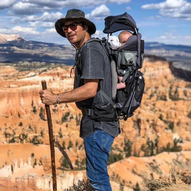 Alt view image 3 of 13 - ClevrPlus Canyonero Baby Backpack Kid Toddler Camping Hiking Child Carrier Black