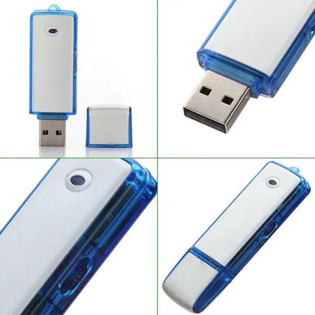 Alt view image 3 of 3 - USB SPY 8GB Flash Drive digital Audio voice Recorders Pen with Recording 150 hrs