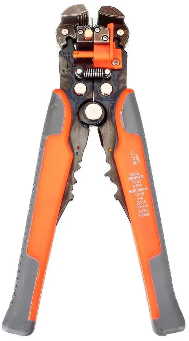 Alt view image 2 of 7 - Automatic Cable Wire Strippers Stripper Crimping Pliers Multifunctional Terminal Tool TK1055