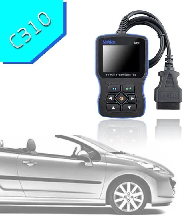 Alt view image 6 of 7 - Creator C310 BMW Multi System Diagnostic Scan Tool For C310 BMW Code Reader with Clear Adaptation and Engine Oil Reset Function