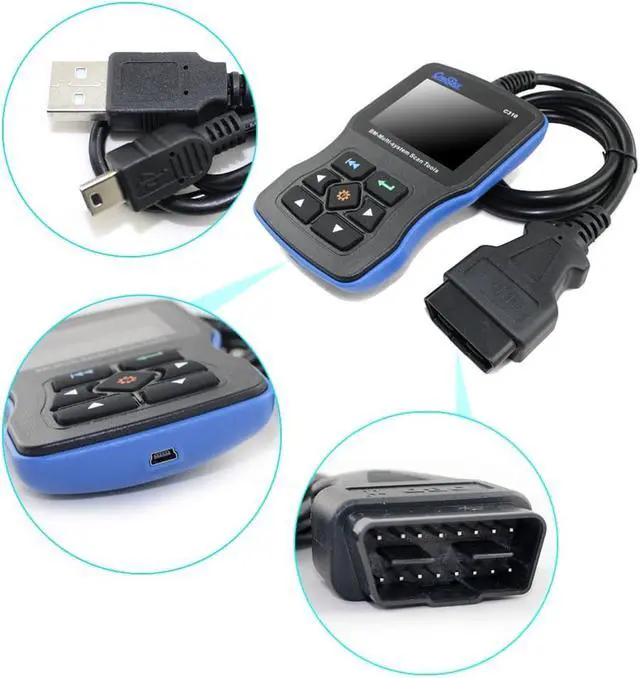 Alt view image 3 of 7 - Creator C310 BMW Multi System Diagnostic Scan Tool For C310 BMW Code Reader with Clear Adaptation and Engine Oil Reset Function
