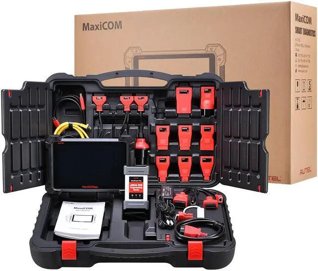 Alt view image 7 of 7 - Autel MK908P OBD2 Scanner Car Diagnostic Scan Tool with J2534 for ECU Programming, Coding + MaxiScope MP408 + TPMS Reset Tool TS401 + MaxiVideo MV105