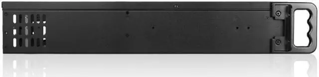 Alt view image 2 of 8 - iStarUSA D-200SEA-BK-RAIL24 2U Compact Stylish Rackmount Chassis with black SEA Bezel and 20" Sliding Rail Kit