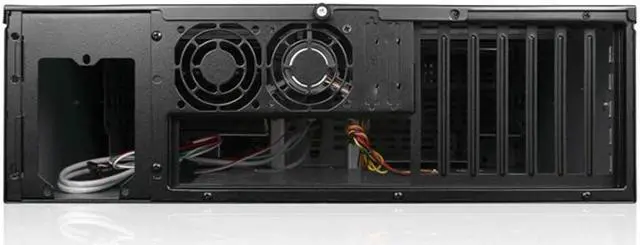 Alt view image 3 of 7 - iStarUSA D-300SEA-SL-T7SA 3U Compact Stylish Rackmount Chassis with silver SEA Bezel and Rugged 5.25" to 3.5" SATA SAS 6 Gbps HDD Hot-swap Rack