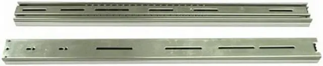 Alt view image 7 of 8 - iStarUSA D-400SEA-BK-RAIL24 4U Compact Stylish Rackmount Chassis with Black SEA Bezel and 20" Sliding Rail Kit
