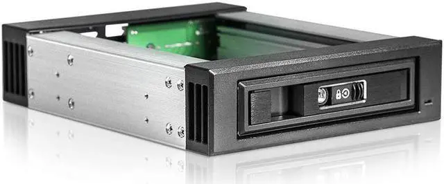 Alt view image 5 of 7 - iStarUSA D-300SEA-SL-T7SA 3U Compact Stylish Rackmount Chassis with silver SEA Bezel and Rugged 5.25" to 3.5" SATA SAS 6 Gbps HDD Hot-swap Rack