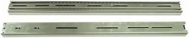 Alt view image 7 of 8 - iStarUSA D-300SEA-SL-RAIL24 3U Compact Stylish Rackmount Chassis with Silver SEA Bezel with 20" Sliding Rail Kit