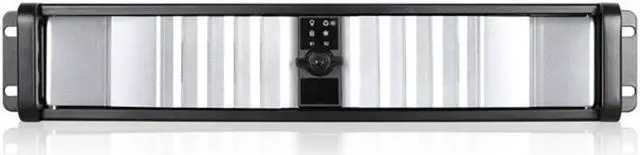 Main image of iStarUSA D-200SEA-SL-T7SA 2U Compact Stylish Rackmount Chassis with silver SEA Bezel and Rugged 5.25" to 3.5" SATA SAS 6 Gbps HDD Hot-swap Rack