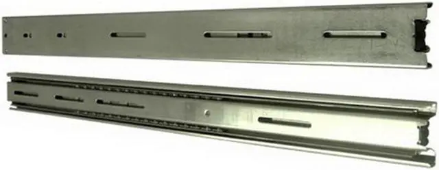 Alt view image 7 of 8 - iStarUSA D-200SEA-BK-RAIL24 2U Compact Stylish Rackmount Chassis with black SEA Bezel and 20" Sliding Rail Kit