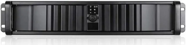 Main image of iStarUSA D-200SEA-BK-T7SA 2U Compact Stylish Rackmount Chassis with Black SEA Bezel and Rugged 5.25" to 3.5" SATA SAS 6 Gbps HDD Hot-swap Rack