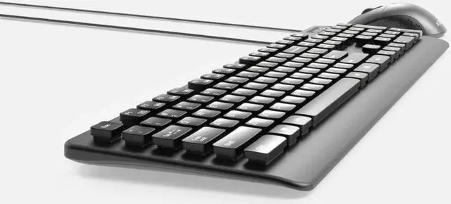 Alt view image 4 of 11 - AZIO KM535 Antimicrobial Keyboard Mouse Combo
