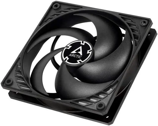 Alt view image 2 of 7 - Arctic ACFAN00176A P12 TC 120mm Fluid Dynamic Bearing Pressure-optimised Temperature Control Sensor 3-pin Case Fan Black
