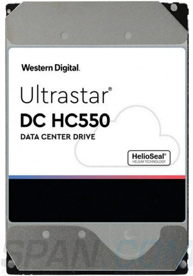Main image of WD WUH721818AL5204 18TB SAS 12Gb/s 7.2K RPM 512M 0F38353 512e/4Kn SE HDD