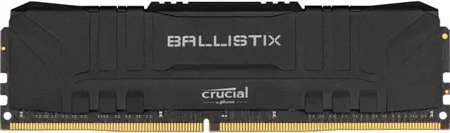 Alt view image 7 of 14 - Crucial Ballistix 8GB DDR4 3200 MHz DRAM Desktop Gaming Memory CL16 BL8G32C16U4B (Black)