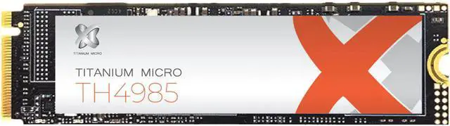 Alt view image 7 of 8 - Titanium Micro TH4985 4TB PCIe NVME 4.0 Gen 4 M.2 2280 Internal SSD