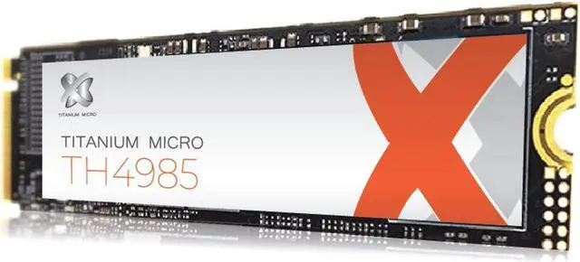 Alt view image 2 of 8 - Titanium Micro TH4985 4TB PCIe NVME 4.0 Gen 4 M.2 2280 Internal SSD