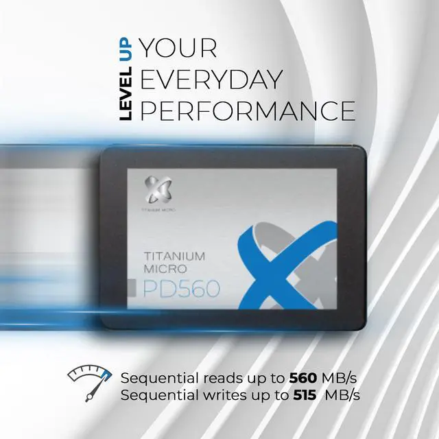 Alt view image 7 of 10 - Titanium Micro PD560 500GB 2.5" SATA III Internal Solid State Drive