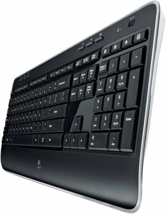 Alt view image 4 of 14 - Logitech 920-002595 Wireless Desktop MK520 Keyboard and Mouse Combo