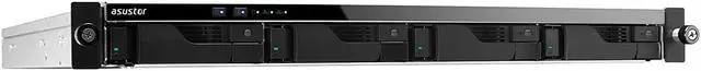 Alt view image 3 of 20 - Asustor AS6504RS 4 Bay Lockerstor4RS 1U Rackmount NAS (Diskless)