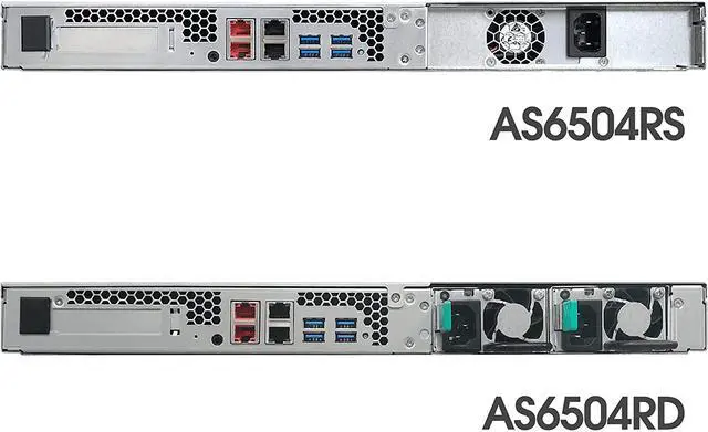 Alt view image 6 of 20 - Asustor AS6504RS 4 Bay Lockerstor4RS 1U Rackmount NAS (Diskless)