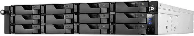 Alt view image 5 of 18 - Asustor AS6512RD 12 Bay Lockerstor 12RD 2U Rackmount NAS w/ Redundant Power Supply (Diskless)