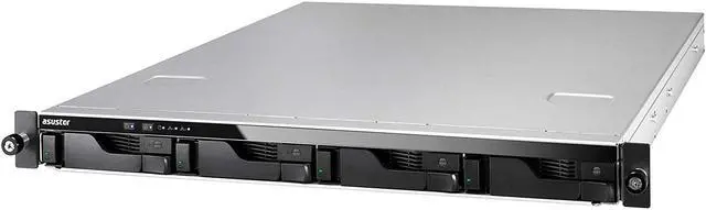 Main image of Asustor AS6504RS 4 Bay Lockerstor4RS 1U Rackmount NAS (Diskless)