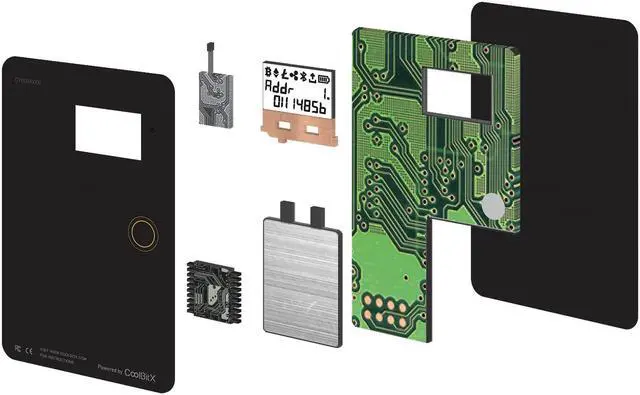 Alt view image 6 of 6 - CoolWallet S Most Secure Bluetooth Hardware Wallet Support BTC, ETH, LTC, USDT, XRP, BCH, all ERC20 tokens and More