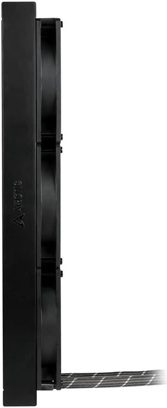 Alt view image 4 of 4 - ARCTIC Liquid Freezer II 420 RGB (incl. Controller) - Multi-Compatible All-in-one CPU AIO Water Cooler with RGB, efficient PWM-Controlled Pump, Fan Speed: 200-1900 RPM, LGA1700 compatible - Black