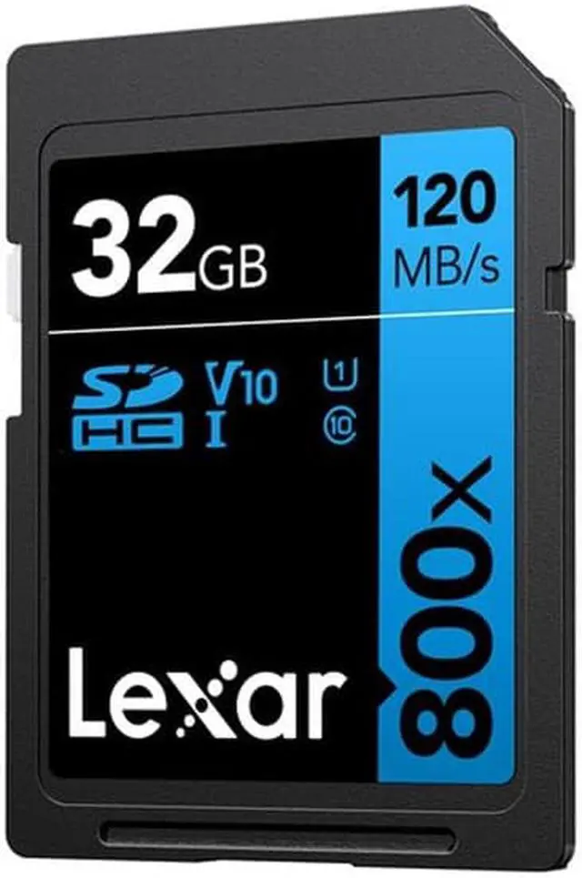 Alt view image 3 of 20 - Lexar LSD0800032G-BNNNU High-Performance 800x 32GB  SDXC UHS-I Cards, Up to 120MB/s Read, for Point-and-Shoot Cameras