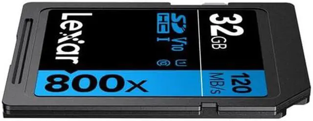 Alt view image 5 of 20 - Lexar LSD0800032G-BNNNU High-Performance 800x 32GB  SDXC UHS-I Cards, Up to 120MB/s Read, for Point-and-Shoot Cameras