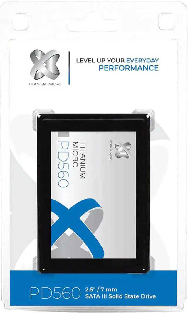 Alt view image 3 of 5 - Titanium Micro TMNSSDT-PD560-256GB PD560 SSD 256GB 2.5" SATA III Internal Solid State Drive