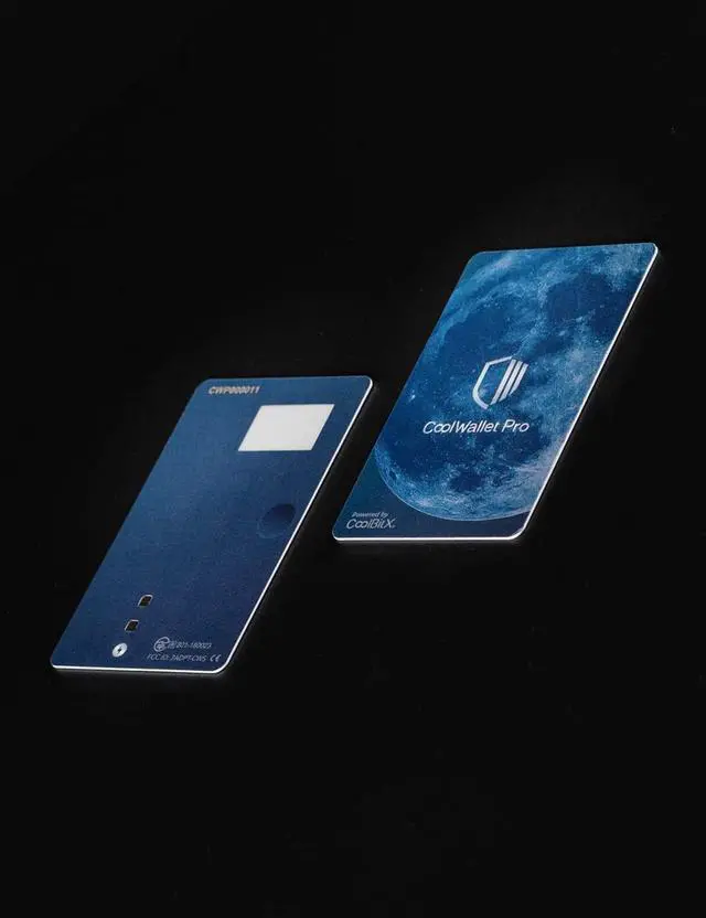 Alt view image 2 of 7 - CoolWallet Pro Crypto Hardware Wallet w/ Charger Combo Set