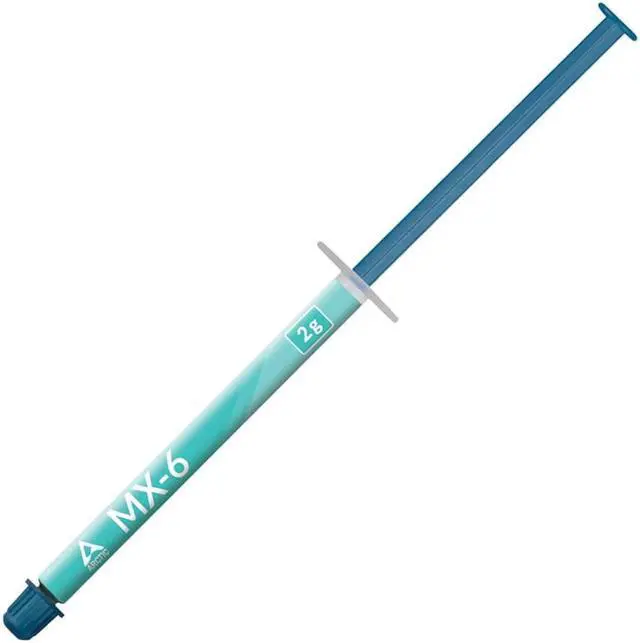 Main image of Arctic ACTCP00079A MX-6 (2 g) Thermal Compound Paste for CPU, Consoles, Graphics Cards, laptops, Very high Thermal Conductivity, Long Durability