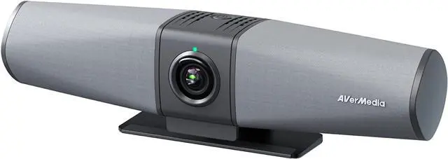 Main image of AVerMedia PA511D Mingle Bar Video Bar, Camera, Speakerphone, and Wired Network, Echo Cancellation, Autoframing, Zoom Certified, One Cable Connection - TAA Compliant