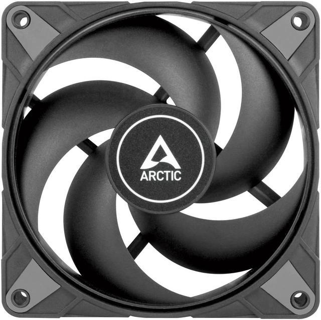 ARCTIC P12 Max - High-Performance 120 mm case Fan, PWM Controlled 200-3300  RPM, optimised for Static Pressure, 0dB Mode, Dual Ball Bearings - Black