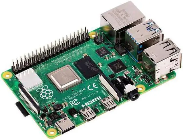 Alt view image 4 of 7 - Raspberry Pi 4 Model B 4GB 2019 Quad Core 64 Bit WiFi Bluetooth C1208-4GB