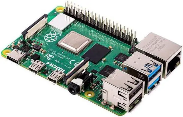Alt view image 3 of 7 - Raspberry Pi 4 Model B 4GB 2019 Quad Core 64 Bit WiFi Bluetooth C1208-4GB