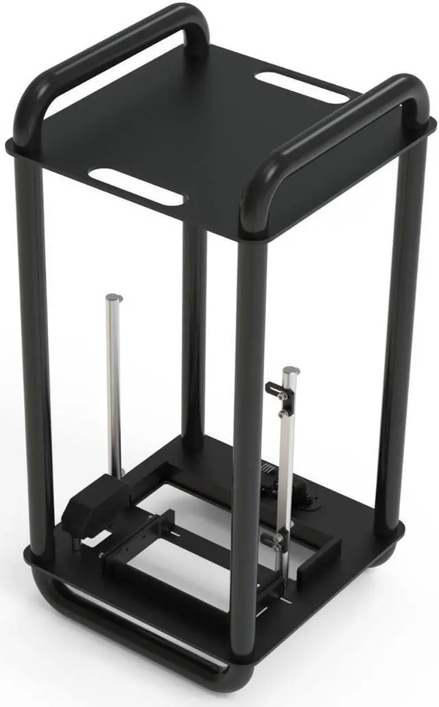 Alt view image 4 of 4 - Streacom STDA6B DA6 Open PC ITX Case - Black