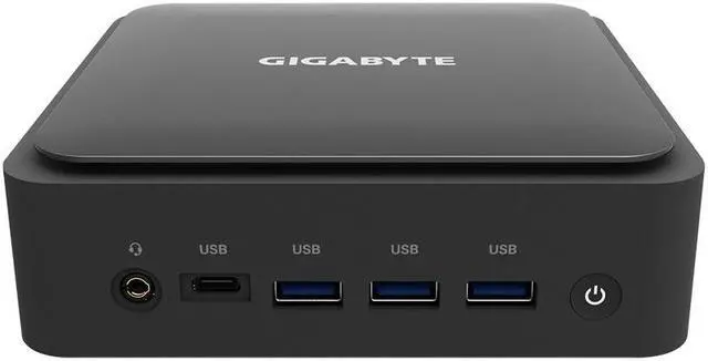 Alt view image 2 of 5 - GIGABYTE GB-BEi3-1220-BWUS Black Mini-PC Barebone