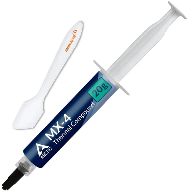 Main image of ARCTIC MX-4 (incl. Spatula, 20 g) - Premium Performance Thermal Paste for All Processors, Very high Thermal Conductivity, Long Durability, Safe Application, Non-Conductive