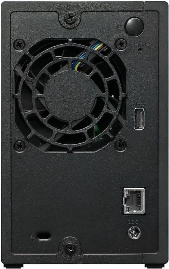 Alt view image 6 of 7 - Asustor AS1102TL Drivestor 2 Lite 2 Bay NAS, Quad-Core 1.7GHz CPU, 1GbE Port, 1GB DDR4 (Diskless)