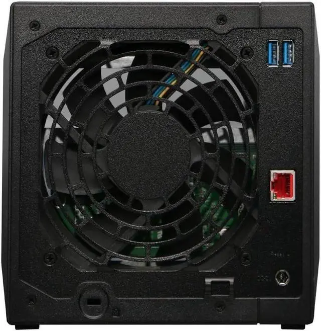 Alt view image 5 of 7 - Asustor AS3304T v2 Drivestor 4 Pro Gen2 4 Bay NAS, Quad-Core 1.7GHz CPU, 2.5GbE Port, 2GB DDR4 (Diskless)