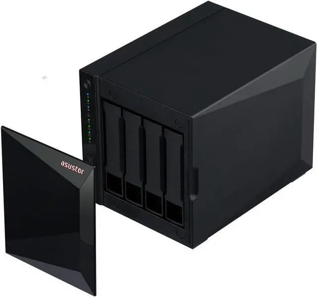 Alt view image 7 of 7 - Asustor AS3304T v2 Drivestor 4 Pro Gen2 4 Bay NAS, Quad-Core 1.7GHz CPU, 2.5GbE Port, 2GB DDR4 (Diskless)