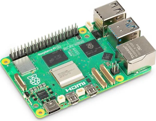 Main image of Raspberry Pi 5 8GB RAM Broadcom BCM2712 Arm Cortex-A76 2.4GHz Quad-core 64-bit Single Board Computer