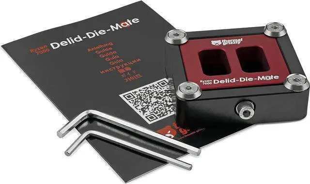 Alt view image 5 of 13 - Thermal Grizzly TG-DDM-R7000-R Ryzen 7000 Delid-Die-Mate CPU Delid Tool for RYZEN 7000 Series