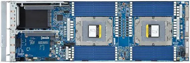 Alt view image 7 of 7 - Gigabyte H273-Z80 rev. AAN1 2U High Density server Barebone - AMD EPYC 9004, 4-Node Dual CPU, 24x Gen4 NVMe/SATA/SAS Bays