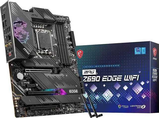 Refurbished: MSI MPG Z690 EDGE WIFI DDR5 LGA 1700 ATX Intel