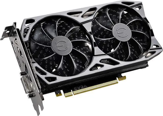 Alt view image 2 of 5 - EVGA GeForce GTX 1660 SC ULTRA GAMING, 06G-P4-1067-KR, 6GB GDDR5, Dual Fan, Metal Backplate